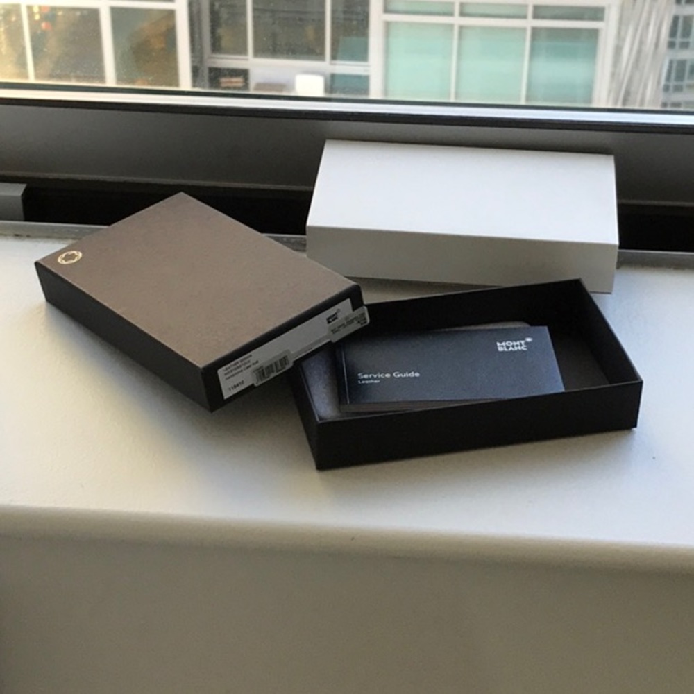 Montblanc Phone Case Packaging